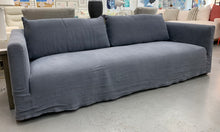 Load image into Gallery viewer, Rowe Alana 96&quot; Slipcovered Sofa in Indigo