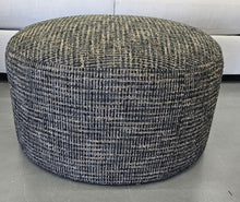 Load image into Gallery viewer, Rowe Cleo 31&quot; Round Ottoman in Railroaded Brown