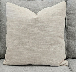 Rowe Blush Linen Down Pillow