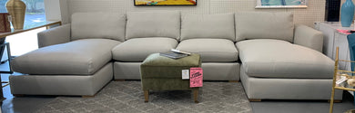 Rowe Derby Double Chaise Sectional