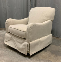 Load image into Gallery viewer, Eleanor Swivel Glider in Anna Linen-Crooked