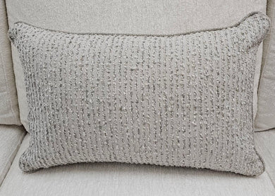 Neutral Textured Linen Pillow