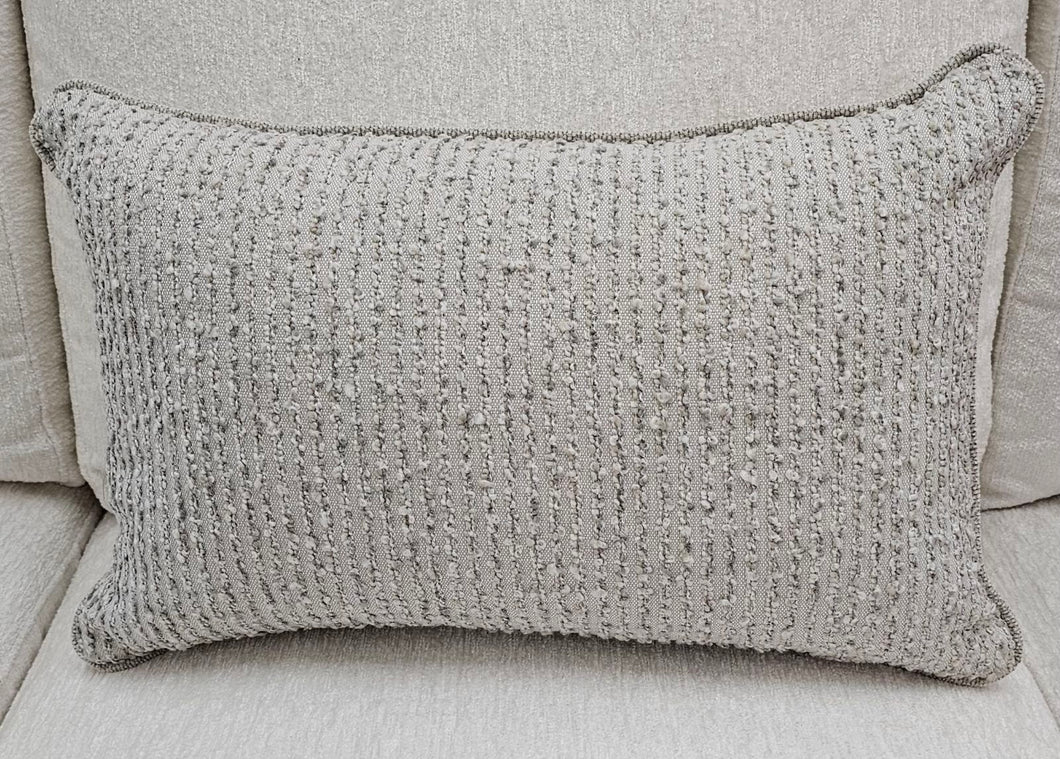 Neutral Textured Linen Pillow