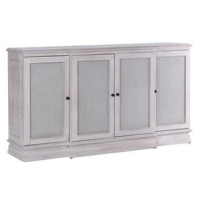 Four Door Sideboard with Ivory/Grey Finish
