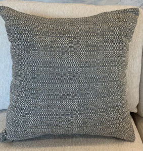 Braided Taupe and Grey Pillow