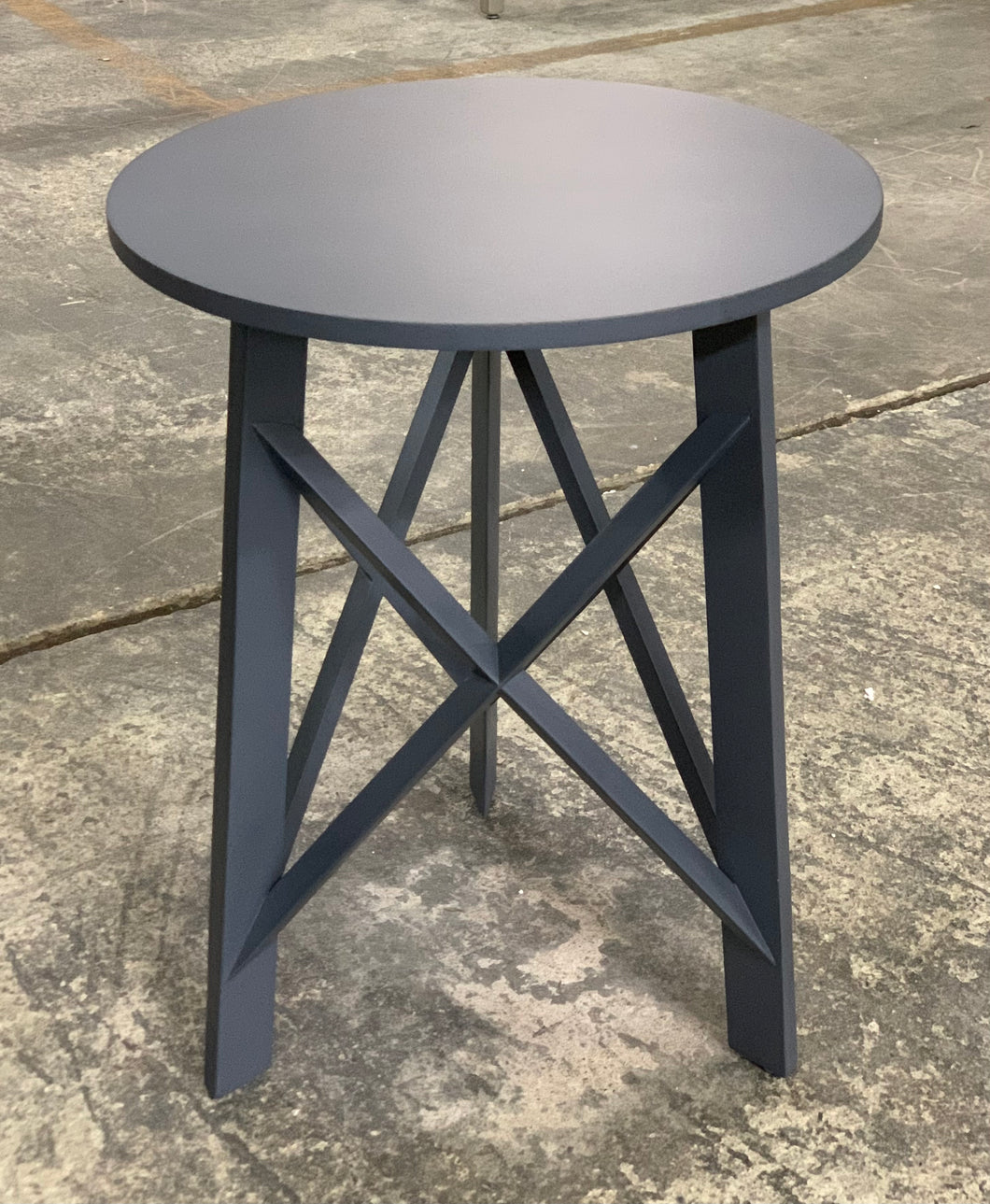 Blue Acacia End Table