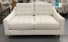 Load image into Gallery viewer, Ivory Tufted Estate Loveseat