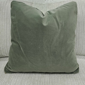 Rowe Moss Green Velvet 22" Pillow
