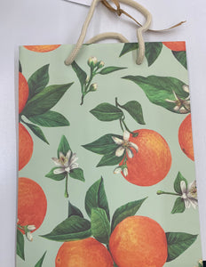 Floating Oranges Gift Bag