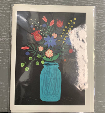 Flower Bouquet Card