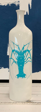 Turquoise Lobster Vase