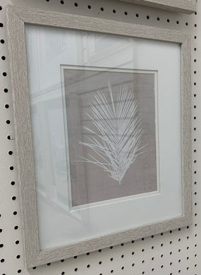 Neutral Palm Framed Art II