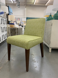 Lime Green Armless Dining Chair