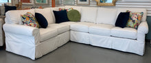 Load image into Gallery viewer, Rowe Masquerade Slipcover Sectional in Natural Revolution