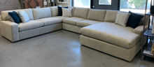 Load image into Gallery viewer, Light Beige Sectional with Cuddler Chaise