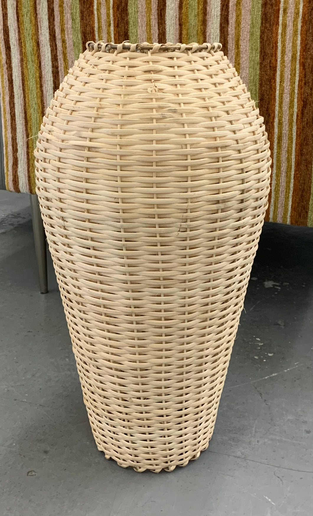 Large Rattan Vase